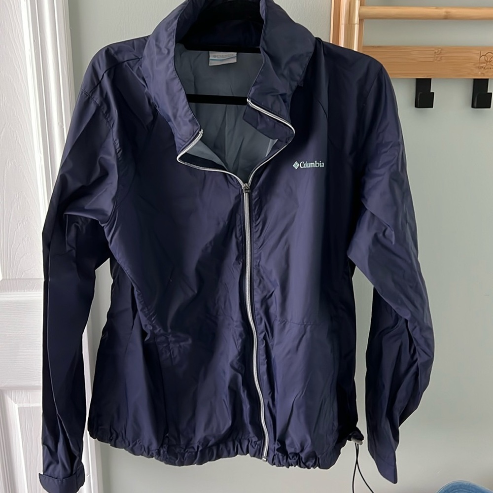 Columbia Full Zip Raincoat